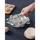 Jingsheng Pressed Dumpling Wraps for Household Dumpling Making New Stainless Steel Pressing Machine Special Tool for Small Bun Dough Large Pressing Generation 3 - Aluminum Alloy True Color 16cm-21cm