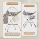 Merchants Domainless Diaper Table Baby Care Table Baby Diaper Change Table Newborn Baby Baby Bath Massage Touch Table Foldable Multifunctional Gray Plus Mobile Lifting Model + Storage Rack + Drying Clothes