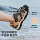 Mini Balabala baby boy and girl protective anti-slip anti-fall quick-drying breathable river-trapping shoes sports sandals summer gray tone 00322 26