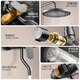 Wanhe Shower Set Purple Copper Main Faucet Pressurized Shower Full Set of Shower Spraying Head Bathroom Shower [Golden Bang
