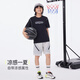 Onmygame sun protection quick-drying boys' sports short-sleeved cool summer new moisture-wicking children's T-shirt dark night black top + recycled gray pants 140