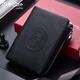 Goldlion wallet men's short leather zipper wallet men's coin wallet men's fashion cowhide 2025 new wallet trend style 1