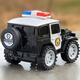 Beizhilu remote control police car electric wireless simulation car 2 boys 4 babies 1 to 3 years old children's toy birthday gift remote control police car model A black + white