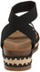 Steve Madden Girls Krissy, Black Black 5 Big Kid