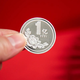 Silver Age Investment Silver Coin Creative Commemorative Coin Authentic Coin Red Packet Holiday Gift Can Be Engraved Customized Silver 9999 Commemorative Coin 1 5g Small Target Commemorative Coin Pure Silver 999 + Certificate + Gift Box
