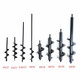 Ground drill supporting rechargeable electric hand drill auger drill bit garden planting vegetables and flowers soil drilling machine ground drilling drill bit diameter 5cmX length 45cm drill bit