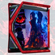Asus (ASUS) ROG GR701 Creation God Case Snow Blowing Case EVA Asuka Co-branded Desktop Case ARGB Light Board Full Tower Custom Case White Case Power Water Cooling Set Naruto Theme (Black and Red Creation God + Light Board)