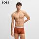 Boss [cadeau de la fête des pères] pantalon de logo masculin, mélangeur en coton, culotte de boxer classique, pack de trois standard 983 couleurs mélangées L