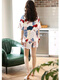 Yalu 2025 Pajamas pour femmes en été shorts en coton pur pur shorts mignons japonais Summer deux pièces de la maison mince vêtements de maison Summer SMS511YZT9859 3xl [recommandé 150-170jin [Jin équivaut à 0,5 kg] usure] Taille moyenne
