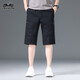 
International Xiqi Classic Car Pure Cotton Working Shorts Men's Summer New Thin Loose Straight Cropped Pants Casual Sports Pants Men 9859 Gray One Size l100-120Jin [Jin equals 0.5 kg]
