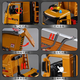 
Allied Toy Crane Simulation Remote Control Alloy Dump Truck Large Children's Dump Truck Large Truck Inertial Engineering Vehicle Car Extra Large Alloy Dump Truck [Opening Door/Toping Bucket]