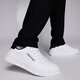 Armani / AX Men pour hommes à la mode et polyvalente Chaussures blanches à haut niveau xux203 xv805 White K681; 42.5