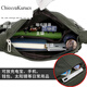 Chiozakurucs temporada escolar bolso de hombro Versión coreana Oxford tela impermeable gran capacidad mochila inclinada bolsa para hombres bolsas para hombres al aire libre de un solo hombro 9735 azul