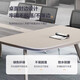 Conference table long table simple modern office negotiation training table large and small conference room table and chair combination 1.8*0.9 meter conference table