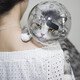 Miling cat space hood Elizabethan ring sterilization protective hood anti-biting and licking break-away cat muzzle bathing and nail clipping Large size - recommended 10 Jin Jin equals 0.5 kg Cat