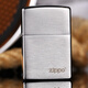 ZIPPO美国原装ZIPPO打火机正版拉丝专柜简约版200标志煤油打火机 200光板【新机无油】TC9901QT