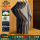 Classic car summer mulberry silk plus linen casual pants 6856 anti-loss pockets four-sided elastic loose straight casual pants Coffee-colored nine-point pants Classic car 9856-5 11XL 29 waist circumference 2 feet 2 weight 90-110Jin [Jin equals 0.5 kg]