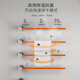 舒格尔C677线谱暗装电热毛巾架智能暗藏加热烘干置物挂件预埋 枪灰4+1杆