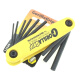 Yedi Bondhus12591 Ajuste de la llave hexágono de arco 12589 Llama plegable importada 12550 12531