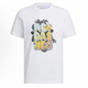 
Adidas NEO short-sleeved men's women's summer fitness couple's sportswear breathable casual round neck T-shirt IP3885 IP3884 white 2XL Recommended 195-215Jin [Jin equals 0.5 kg]