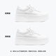 Ann Andelman [gleiches Modell in Prominenten] Arcade Blanc Dick-Soled White Schuhe Lederhöhenhöheschuhe weiß (Fersenhöhe 5 ~ 6 cm) 37