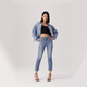 Торговый торговый центр Levi Ice Cool Series 25 Летняя Новая Женская 724 Слим Джинсы с высокой талией 18883 000 24 (28)