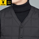 Playboy (Playboy) Down Vest Winter Men de mediana edad y ancianos.