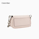 Calvin Klein Fashion Umhängetasche Geschenkkette Beutel Metall Buchstaben Pin-Koch-Flip CK Damensack Crossbody Sattle Bag DH3240 PS2-Shell Pulver Os