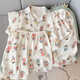 
Jingpu Fei Polka Dot Puppy Set for Women in Summer Thin Cotton Short Sleeve Home Furnishing Clothing Yunduo Cotton-9902# Star KT Cat Three-piece Set M [Suggested 75-100Jin [Jin equals 0.5 kg]]