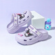 Hello Kitty zapatos para niños zapatos para niñas lindas sandalias para el hogar Kulomi zapatos de jardín de playa para niños 5867 púrpura 33
