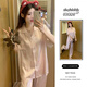 Modal ice silk pajamas for women in 2025 summer new short-sleeved trousers sweet summer thin home clothes for women high quality-YFY9905 [short-sleeved trousers] M [Suggested 80-100Jin [Jin equals 0.5 kg]]