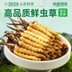 
Purple and blue flowers sea [first 25 years] Fresh Cordyceps sinensis 1.2 grams/20 fresh Cordyceps sinensis straight from the source