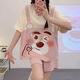 Jingpufei Summer Ladies Pajamas тонкие свободные симпатичные домашние одежды с короткими рукавами 200 [Джин равен 0,5 кг] можно носить за пределами Гуангжоу Тринадцати строк 684 Строка 175 л кода [Предлагаемое 98-112 Джин [Джин равен 0,5 кг]]]