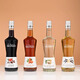 Molin Ammer Abricot Flavour Liqueur 700 ml Vin en bouteille en alcool mojito 28% Flavour du cacao blanc