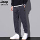 Jeep Spirit Jeep American Working Jeans Männer 2025 Sommer Lose Krawatte Harun Casual Hosen Männer Frühling und Sommer 9859 Black M.