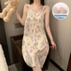 S.sofea Summer Korean Style Style с подвесной на грудной клетке можно носить с сладкой маленькой цветочной домашней одеждой 9925# 175 L