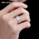Miss JuJu pt950 platinum ring for men, solid wide platinum ring, live ring, domineering ring, free engraving, please contact customer service for details