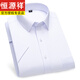 Hengyuanxiang Summer Ice Silk Silk Shirt à manches courtes, chemise à rayures Père d'âge moyen, tenue professionnelle décontractée, à moitié à manches, sans repasser DX6629 41