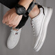 Dadong (Doco) Autumn Men's Shoes Shopable White Shoes White Shoes para hombres 2025 nuevos zapatos de cuero para hombres de moda.