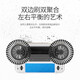 Xiaomi Wolfs neue kehrende Robotertücher und wischende integrierte handpushende Haushaltsbesen Artefaktbesen Staubpan eingerichtetes Modell - Orange [1 Stoff insgesamt]