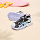 Jordan (QIAODAN) Girls' Sandals Summer New Children's Shoes Children's Frame Shoes Light Breathable Sports Sandals Black/Pure Purple 37