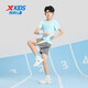 
XTEP (XTEP) children's summer short-sleeved sweater for short T-medium-sized children's boys breathable and comfortable sports and casual T-shirt Sky Blue [9215] 150 cm