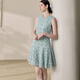 Roeyshouse Französisch schwere Industrieschale ärmellose Kleid 2025 Sommer neuer Stil Hellgrüner Fischschwanzrock 12027 Leichtes Grün M