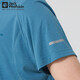 Jack Wolfskin Polo camiseta Camiseta para hombres Sports de primavera y verano Camiseta al aire libre Camiseta informal diaria y transpirable Camiseta de manga corta 1289/Sea Blue 2xl 185/108a