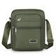 Bolsa de marguillo de canguro (canguro) Bolso de tela Oxford Bags Bags Men's Crossbody Bag Casual Canvas Bag Mackpack Bolsa de bolsa pequeña Metín de negocios [Modelo mejorado de seis LA]+[YZ3519 Negro]