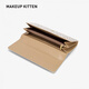 MAKEUP KITTEN wallet women's new change 2025 wallet large capacity long clutch handbag trendy brown