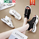 CARTELO Sandals for women in summer 2025 new fish mouth white shoes flat sole sports soft sole women beach thick sole shoes women's shoes 101 white 36