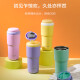 Lock Lock (Lock/Lock) Termos Copa Termos Copa Femenina Copa de café Femenina Copa de titanio de acero inoxidable que acompaña a la taza de agua Copa de agua Men chapado titanio) Gray LHC3291G 480ml
