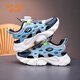 Del Hui Kinderschuhe Jungen Rahmenschuhe Kinderschuhe 2025 Sommer Neue Single-Mesh-Atmungsstudenten Sportloch Schuhe Mädchen Schuhe Sky Blue 9926 [Sommerrahmenschuhe] Größe 36 [Schuhlänge 23,0 cm]