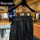 Maycaurd6623'Black Samurai Cool Sleeping Pants du printemps et d'été Simple Trendy Casual Casual Breakable Mesh Pantal